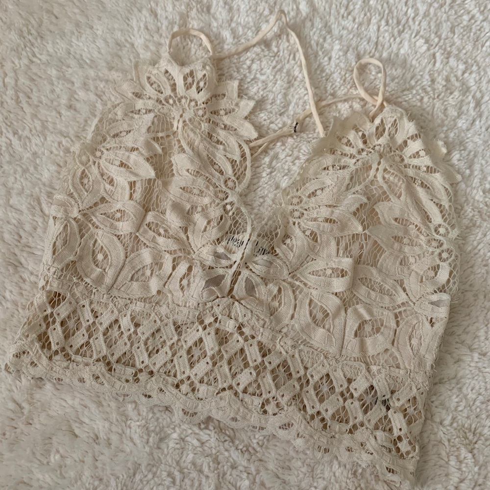 [ peach love ] bralette